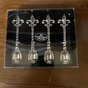 Mini Cocktail Spoons 4 Piece Set