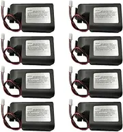 (8-Pack) MR-BAT6V1SET 6V 1650mAh Non-Rechargeable Lithium Battery