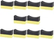 HEALEEP 10Pcs Tire Dressing Applicator Sponges Soft Pe Material for Car Cleaning and Polishing High Absorbency Tire Shine Applicator Pads for Interior Detailing and Exterior Care