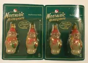 2 Packs Of Kurt Adler Nostalgic Glass Lights Replacement Bulbs - Snowmen