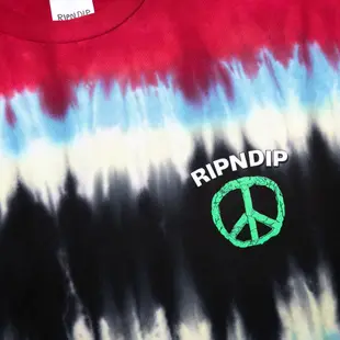 RIPNDIP PEACE NO LOVE TEE 渲染 短袖T恤 中指貓 台灣總代理-ALL