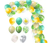 60PCS Hawaii Color Balloon Combination Set Suitable for Birthday Wedding Party Decoration-5