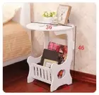 Nordic Mini Coffee Table, Small round Storage Rack, Bedside Table Organizer, Bed