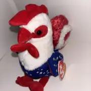 2006 TY Beanie Baby Homeland the Rooster New With Tags