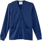 [Silvert's Adaptive Clothing & Footwear] Men’s Open-Back Adaptive Soft Fleece Cardigan