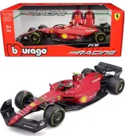 Bburago 2022 Formula One F1 Ferrari Racing F1-75 Carlos Sainz #55 1:18