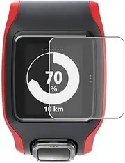 [Puccy] 3 Pack Screen Protector Film, compatible with TomTom Multi-Sport Cardio TPU Guard （ Not Tempered Glass Protectors ）