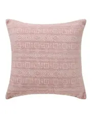[Cadence & Co.] Antalya Chenille Cushion 45x45cm in Pink