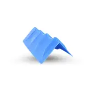 24" Vee Board Corner Protector (Blue) - Durable Cargo Edge Guard for 2-4" Webbin