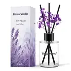 Reed Diffuser Lavender Reed Oil Diffusers Set for Office Decor Bedroom Living...
