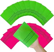 NOPIGO Korean Asian Exfoliating Bath Washcloth Mitt for Remove Dead Skin.Exfoliating Body Scrubber.Exfoliating Gloves for Body Scrub (green10 red10)