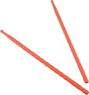 Kisangel Lightweight Carbon Fiber Drumsticks with Slip Grip for Music Exercises for Jazz Percussion Practice and Drumming Beginners and Professionals