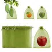 200 Pcs Fruit Protection Bag - 6x8 Inch Fruit Bag Apply to Plants(Army Green)