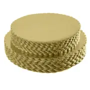 [25pcs] 12" Gold Cakeboard Round,Disposable Cake Circle Base Boards Cake Plat...