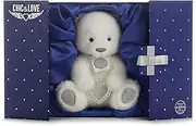 Chic & Love Bailey Bear with Swarovski Crystals Heart, Large