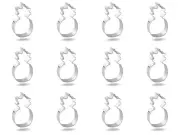 1 Dozen (12 pieces) Pineapple Cookie Cutter 4 in Metal Party Favors USA