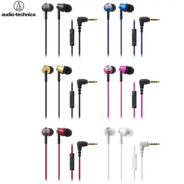 audio-technica 鐵三角 手機用含線控麥克風耳道式耳機 (ATH-CK330iS)