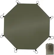 Waterproof Ground Sheets for Camping - Lightweight Tent Tarp Ground Sheet Mat | Octagonal Outdoor Camping Tent Mat for Picnics, Playground, Hiking, Park, Oudtoor Travel and Other Places