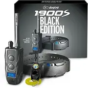 Dogtra 1900S Black Edition Remote Training Collar - 1 Mile Range, Waterproof, Rechargeable, Shock, Vibration - Includes PetsTEK Dog Training Clicker