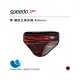 【SPEEDO】Speedo 男 競技三角泳褲 Allover 黑/火焰紅 SD809739F869