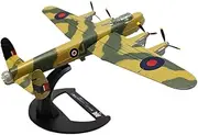Replica Pre-Build Aircraf 1/144 for British Air Force Lancaster Die-cast Metal Bomber Model Alloy Simulation Aircraft Military Display Model Collection Souvenirs Collection Gift Display