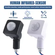 160° LED Infrared PIR Motion Sensor Detector Outdoor 85-265V Wall Light Switch