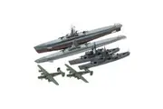 Tamiya 1/700 Us Gato Class And Japanese Submarine Chaser