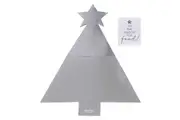 Christmas Tree Silver Glitter Grazing Board