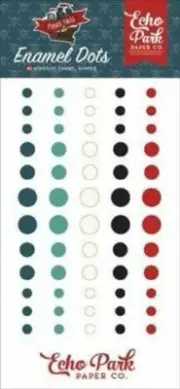 ECHO PARK "PIRATE TALES" ENAMEL DOT (60 PCS) SCRAPJACK'S PLACE