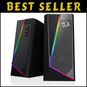 High-Quality RGB Speakers with Dynamic Sound Driver for Gamers and Music Lovers