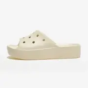 New CROCS Womens CLASSIC PLATFORM SLIDE 208180-2Y2 BONE US W 5 - 9 TAKSE