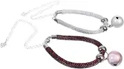 YARNOW 2Pcs Adjustable Pet Bell Collars for Cats and Puppies Stylish Comfortable and Durable Pet Accessories for Parties and Daily Wear Adorable Design