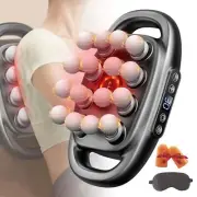 Needsary 16-Drive Massage Gun: 30 Levels & 3 Modes, 8/16 Heads for Pain Relief