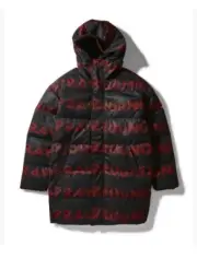 New Sprayground Nightfall 3/4 Puff Jacket Parka Men's Sz XL Shark Backpack Rare