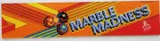 MARBLE MADNESS screen printed acrylic marquee - EXCLUSIVE!
