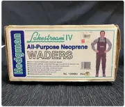 Hodgman Lakestream IV classic”Neoprene Waders No. 13440G. Bought New Never Used.