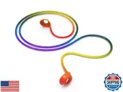 Eargasm Rainbow Connector Cord for Earplugs - Protect Ear-Plugs with Flexible