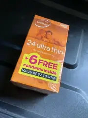 Ansell Lifestyles Ultra Thin Condoms 24pack