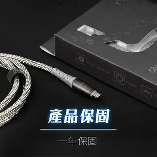 GUXON 星鑽充電線 適用 蘋果 安卓.Type-C 充電線 快速充電線 傳輸線 數據線 PD USB-適用iWALK