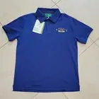 Bad Mulligan Polo Shirt Men's Medium Royal Blue 3 Button Golf Club New