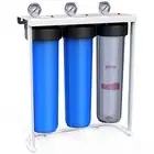 3-Stage Home Whole House Water Filter System 20x4.5" Big Blue Housing+PP+GAC+CTO