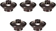 Set of 5 [TA] 5.5 inch (16.3 x 9.4 cm) (490cc)] | Simmering Bowl, Heat Resistant ABS Resin, Heat Resistant, Setomonohonpo
