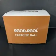 Stability Ball Yoga with Pump RGGD RGGL Fitness Exercise Balls (2 Sizes)