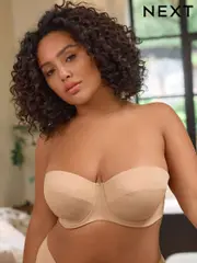 Praline Nude F-K Ultimate Support Lightly Padded Multiway Strapless Bra (584247) | $49