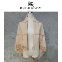 在飛比找蝦皮購物優惠-二手真品 Burberry 圍巾 精品圍巾 女用圍巾 披肩 