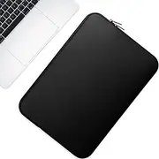 Computer Sleeve Cases for Laptops - Water Resistant Laptop Case Sleeve - Laptop Compatible with A2015, Neoprene Bag with Zipper, Black Seta-au