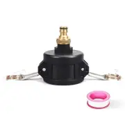 275 330 Gallon IBC Tote Fittings, Adapter, Tank Drain Adapter for Garden Hose