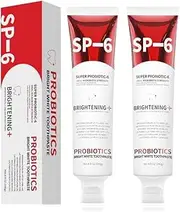 SP-6 Probiotic Toothpaste,Deep Cleaning Care,Fresh Breath Super Whitening Toothpaste, Probiotic Brightening Toothpaste (2)