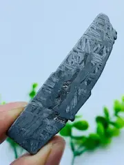 Natural Aletai Iron Meteorite Cut Slabs Etched Perfect Fusion Crust 46G