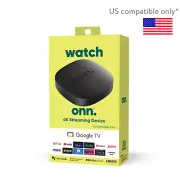 onn. Google TV 4K Streaming Box (2023), Ultra HD Resolution, Dolby Audio